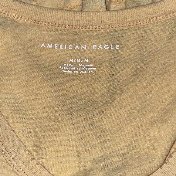American Eagle yellow oversized tshirt - Picture 4 of 4